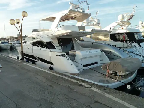 Stern of the Galeon yacht Alexandra moored in Antibes