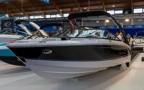 Regal bowrider on display at the Interboot show
